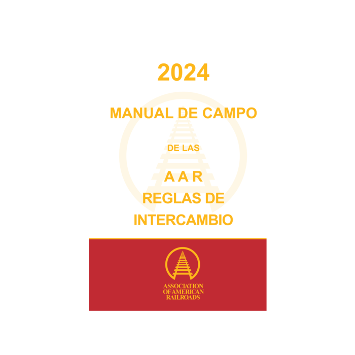 2024 Spanish Field Manual of the AAR Interchange Rules (Bound Only