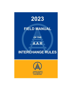 2023 Field Manual of the AAR Interchange Rules - PROTECTED PDF (one program-device license)